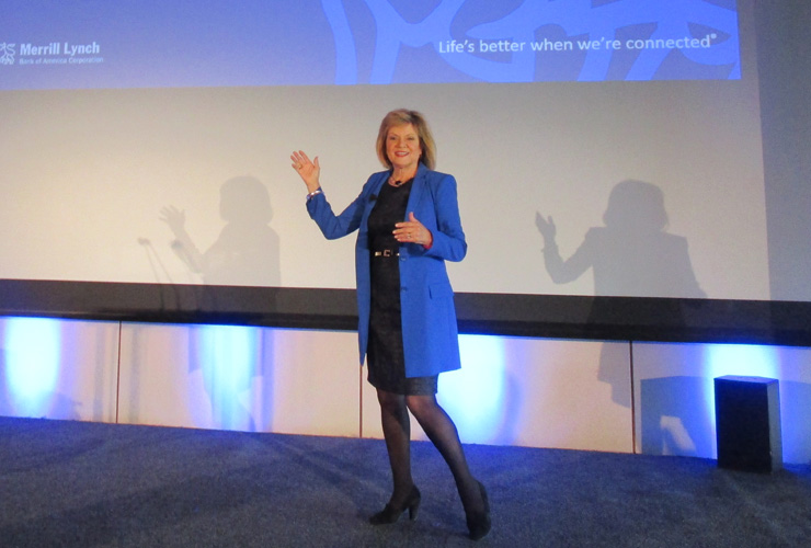 Judy Jernudd speaking